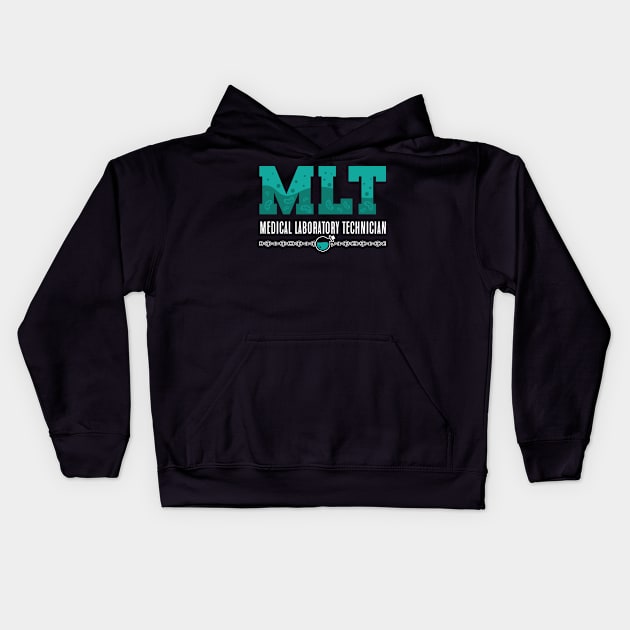 Lab Tech MLT Medical Laboratory Technician Science Kids Hoodie by T-Shirt.CONCEPTS